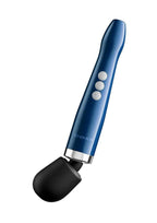 Doxy Die Cast 3 Rechargeable Compact Cordless Wand Massager - Blue