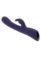 Poppin Good Time Rechargeable Silicone Rabbit Vibrator - Purple