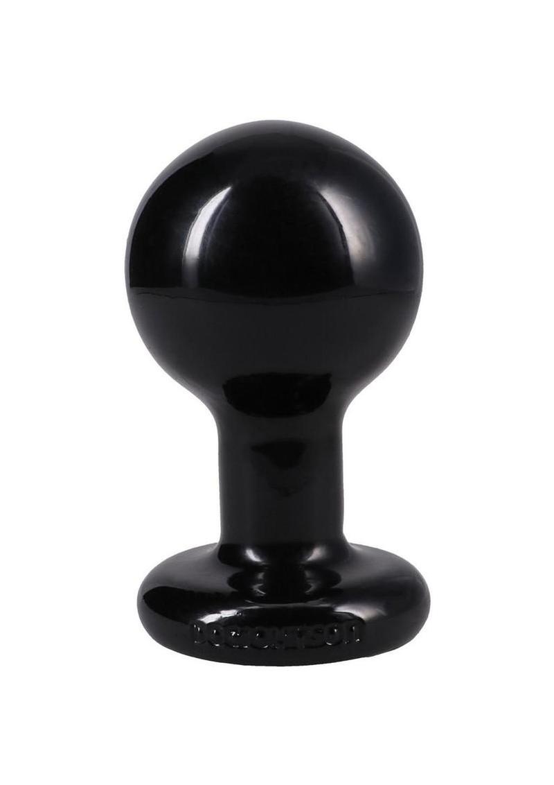 Classic Round Butt Plug Set (3 Piece) - Black