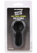 Rock Solid The Keyhole Silicone C-Ring - Black