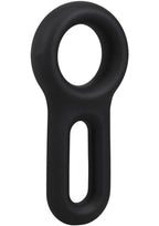 Rock Solid The Keyhole Silicone C-Ring - Black