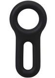 Rock Solid The Keyhole Silicone C-Ring - Black