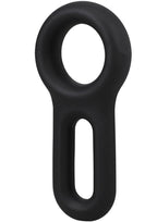 Rock Solid The Keyhole Silicone C-Ring - Black
