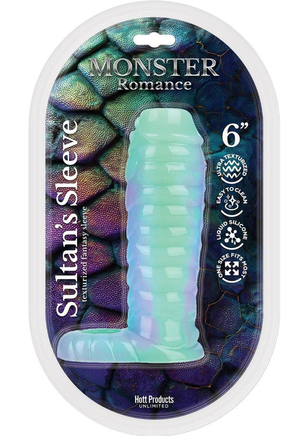 Monster Romance Sultan's Silicone Sleeve - Blue/Purple