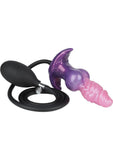 Monster Romance Shape Shifter Blow-Up Silicone Anal Plug - Purple/Pink