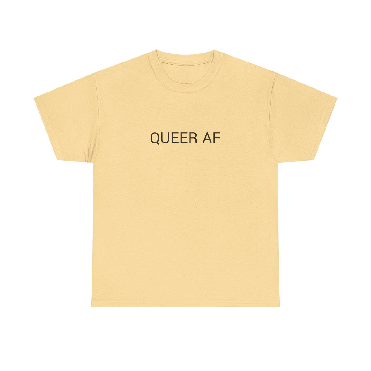 QUEER AF TEE BY CULTUREEDIT AVAILABLE IN 13 COLORS