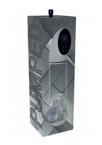 Pumped Hyperscope Automatic Rechargeable Dual Vibrating Male Pump with Vagina Sleeve - White