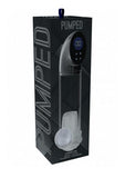 Pumped Hyperscope Automatic Rechargeable Dual Vibrating Male Pump with Vagina Sleeve - Gun Metal