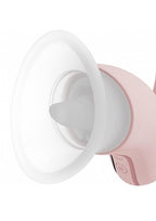 Vive Callalily Silicone Rechargeable Triple Motor G-Spot tap, Vulva, Breast Suction and Tongue Vibrator - Pink