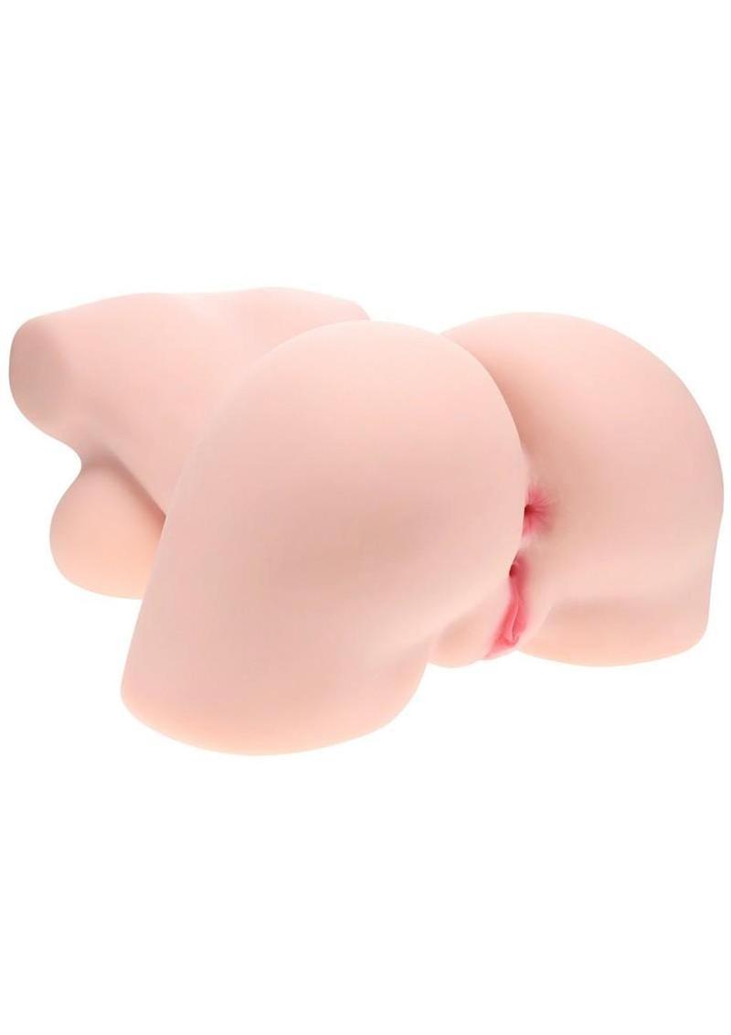 Xkin Aveline Luxe Dual Entry Bodyforms Masturbator - Pussy/Ass - Vanilla