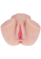 Xkin Mia Hart Dual Entry Bodyforms Masturbator - Pussy/Ass - Vanilla