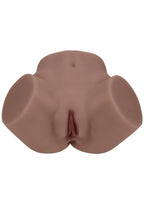Xkin Layla Love Dual Entry Bodyforms Masturbator - Pussy/Ass - Chocolate