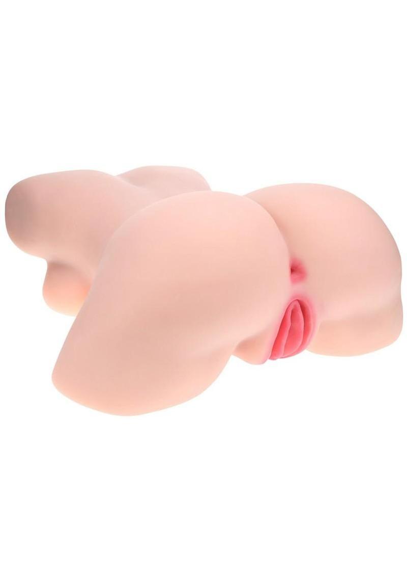Xkin Ava Monroe Multi-sleeve Posable Dual Entry Bodyforms Masturbator - Pussy/Ass - Vanilla