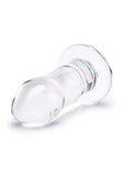 B-Vibe Advanced 8 Inch Glass Anal Dilator - Clear