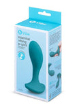 B-Vibe 4 Inch Rechargeable Silicone Prostate Vibrator - Green