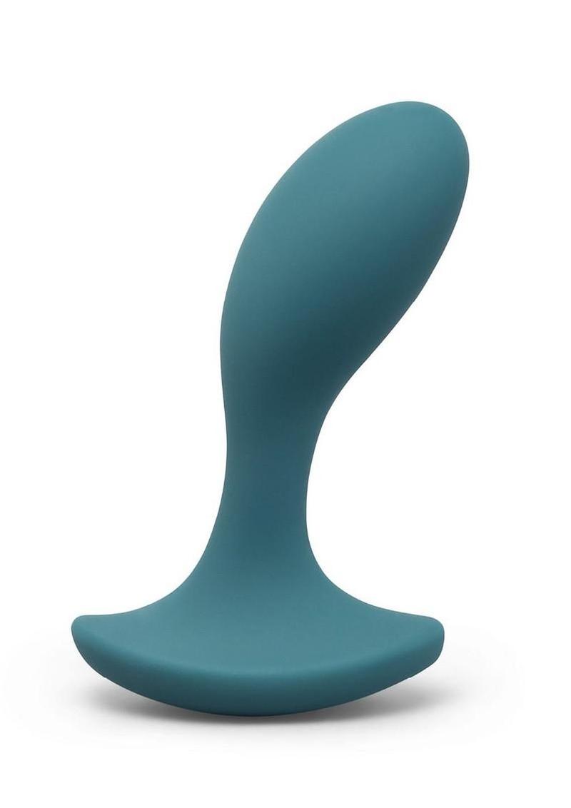 B-Vibe 4 Inch Rechargeable Silicone Prostate Vibrator - Green