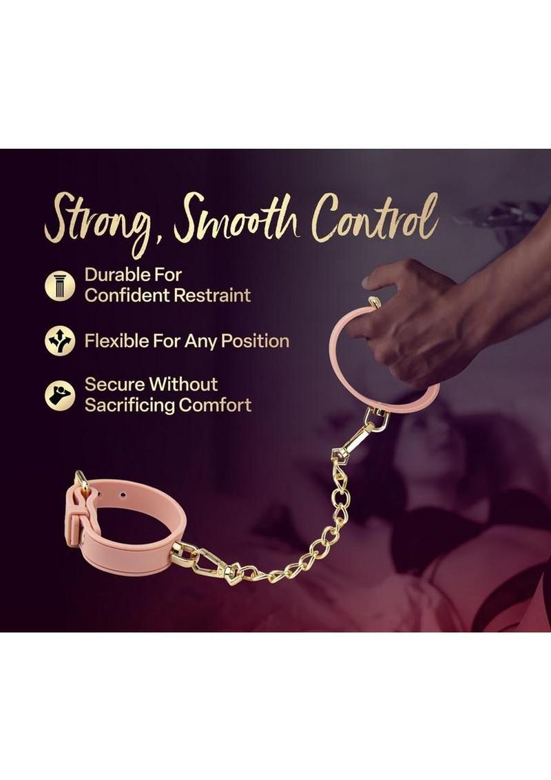 Temptasia Ardor Silicone Wrist and Ankle Restraints - Pink