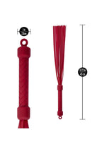 Temptasia Ardor Silicone Flogger - Red