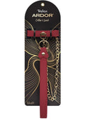 Temptasia Ardor Collar and Leash - Red