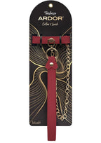 Temptasia Ardor Collar and Leash - Red