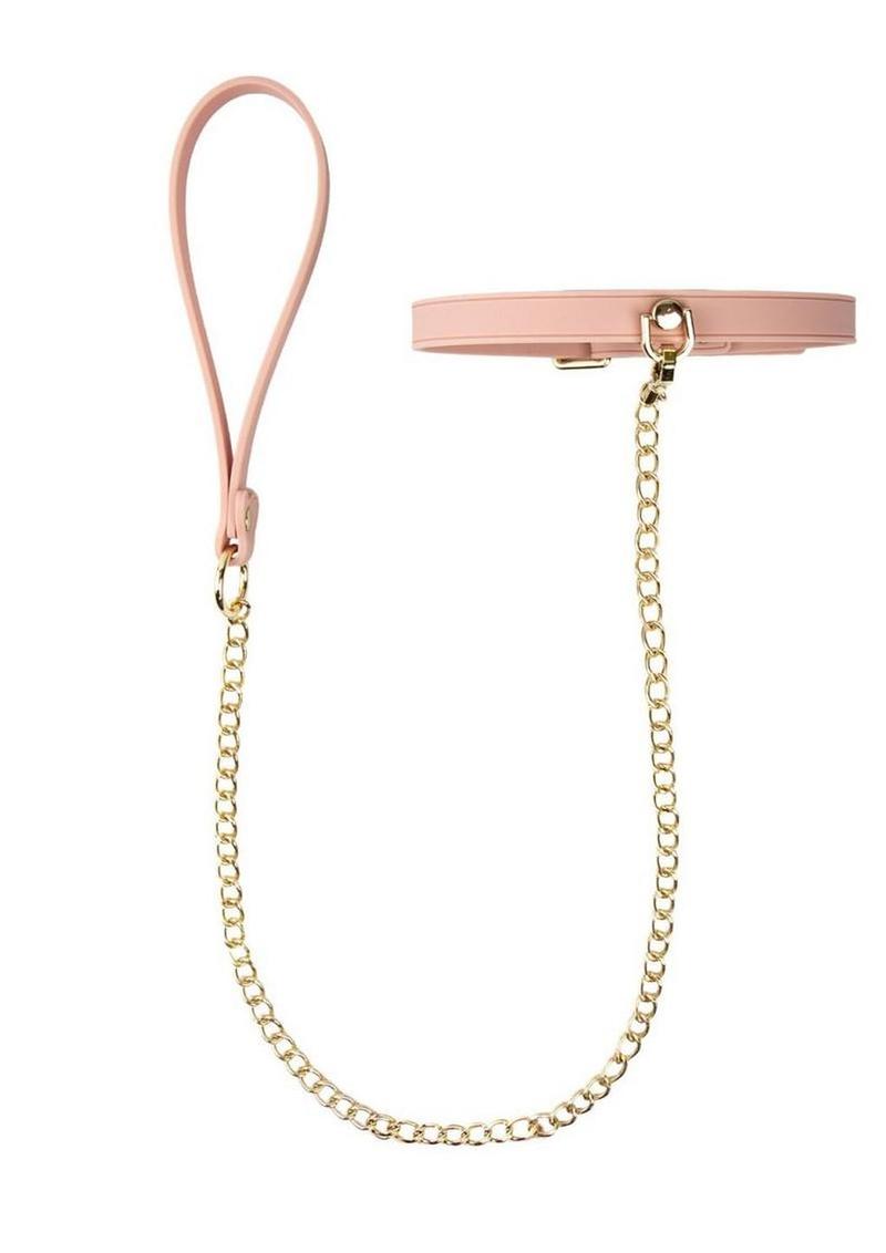 Temptasia Ardor Collar and Leash - Pink
