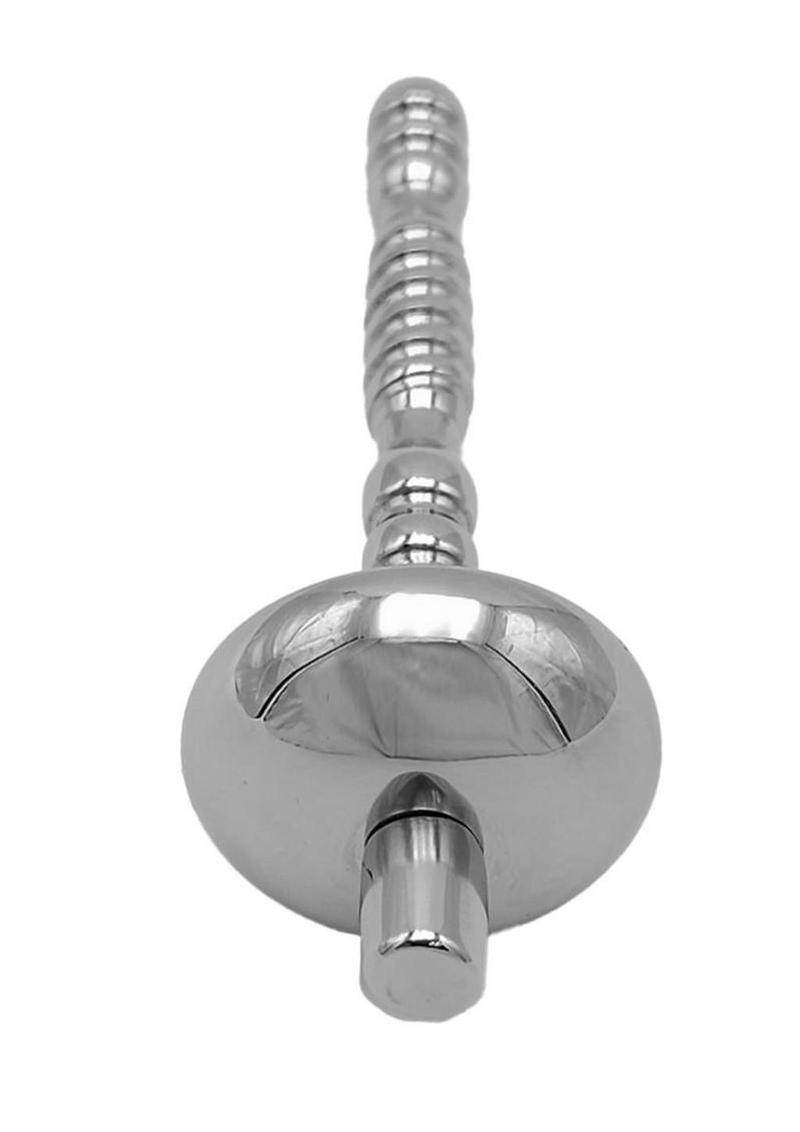 Stainless Steel Mushroom Head Urethral Probe - Silver