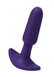 VeDo Bump Mini Rechargeable Silicone Butt Plug - Purple