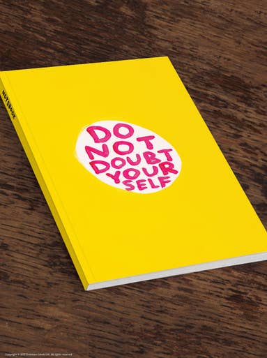David Shrigley A5 Notebook - Do Not Doubt