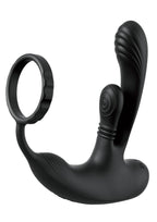 Anal Fantasy Elite Ass-Gasm IntiMotion Multi-motor Rechargeable Silicone Anal Plug - Black