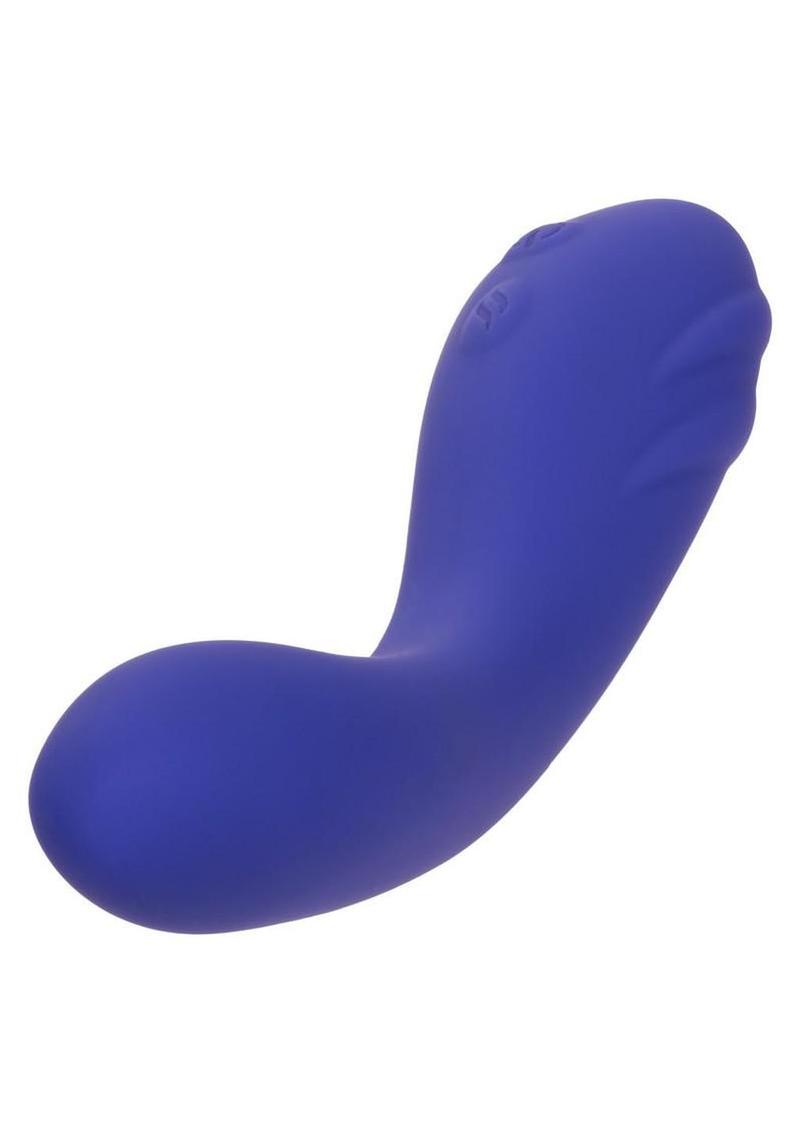 CalExotics Connect Warming Rechargeable Silicone App Compatible Wand - Purple