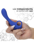 CalExotics Connect Explorer Rechargeable Silicone App Compatible Probe - Purple