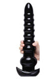 Size Up Ribbed Textured Titan Plug 13in - Black