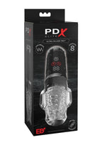 PDX Elite Ultra Milker Pro Rechargeable Masturbator - Clear/Black