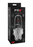 PDX Elite Ultra Milker Pro Rechargeable Masturbator - Clear/Black