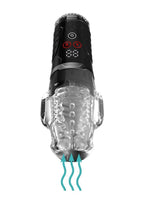 PDX Elite Ultra Milker Pro Rechargeable Masturbator - Clear/Black
