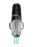 PDX Elite Ultra Milker Pro Rechargeable Masturbator - Clear/Black