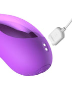 Fantasy for Her IntiMotion G-Pro Rechargeable Silicone Rabbit Vibrator with Clitoral Stimulator - Purple