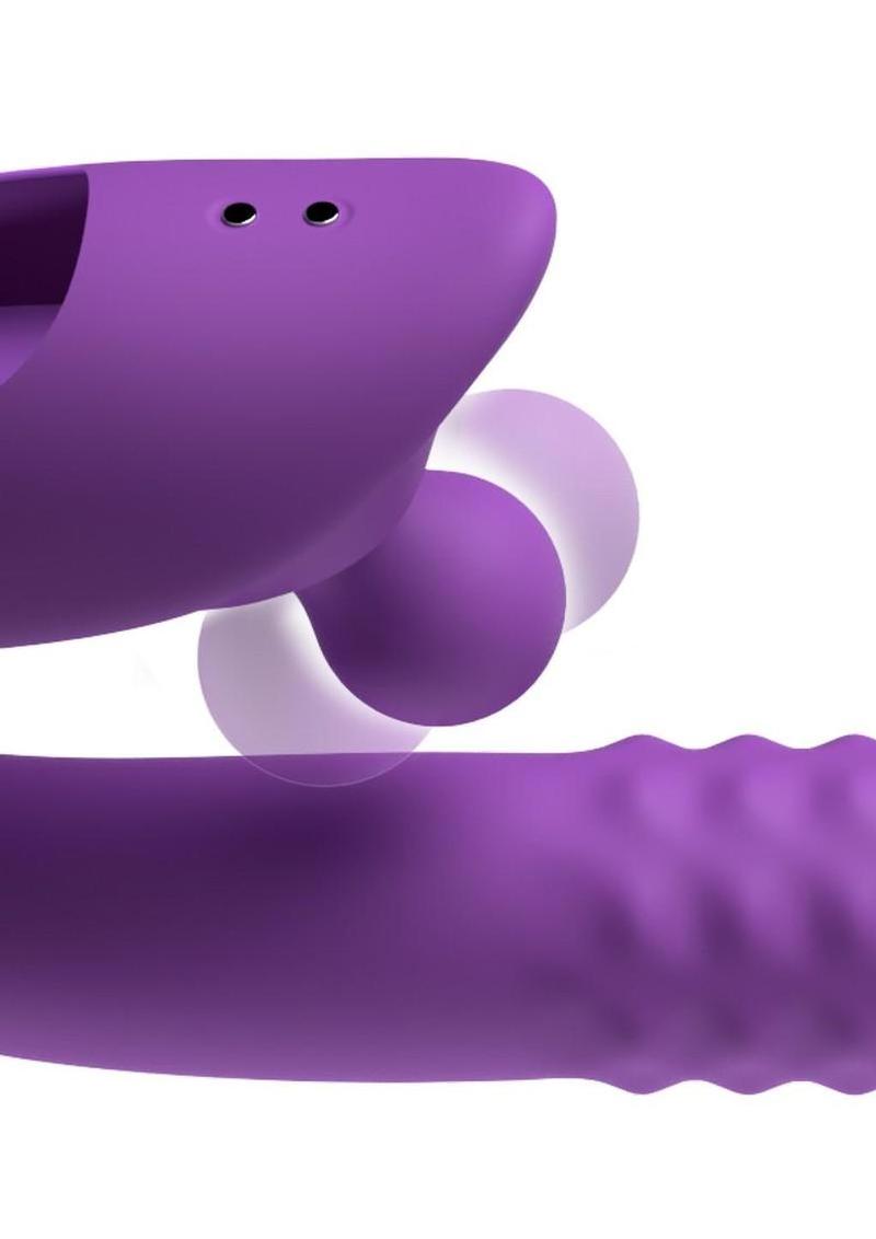 Fantasy For Her Harmoni Pro Rechargeable Silicone G-Spot Vibrator - Purple