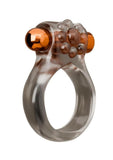 Stay Hard Vibrating Rechargeable Cock Ring Set with Beaded Sleeve - Multicolor