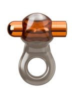 Stay Hard Vibrating Rechargeable Cock Ring Set with Studded Sleeve - Multicolor