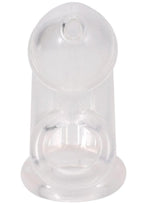 Rock Solid The Cock Cage - Clear