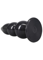 American Bombshell Triple Payload Anal Plug 7.75in - Gun Metal