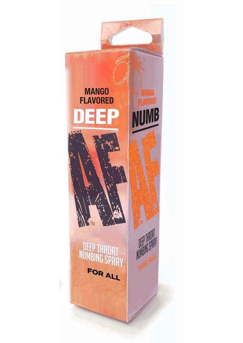 Deep AF Deep Throat Numbing Spray 1oz - Mango