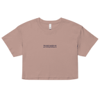 Hey Quick Question Are You Fucking Kidding Me Crop Top