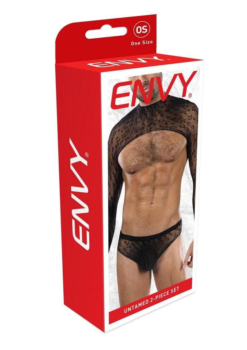 Envy Menswear Untamed (2 Piece Set) - Black