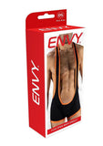 Envy Menswear Flex Open Back Singlet - Black