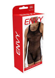 Envy Menswear Diamond Knight Romper - Black