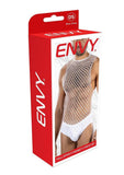 Envy Menswear Full Effect Fishnet (2 Piece) - White