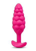 B-Vibe Bump Textured Silicone Plug - Pink