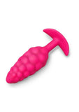 B-Vibe Bump Textured Silicone Plug - Pink